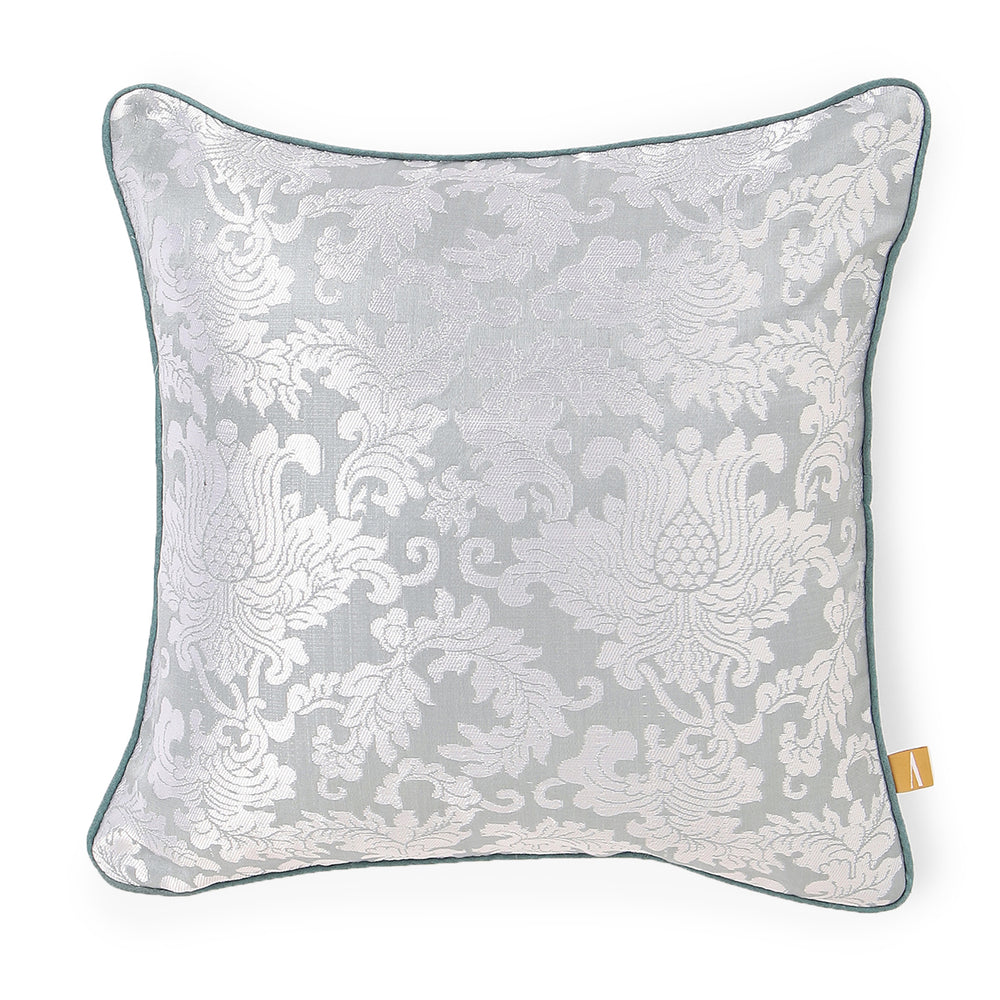 
                
                    Load image into Gallery viewer, Sarla Silver Cushion Cover
                
            