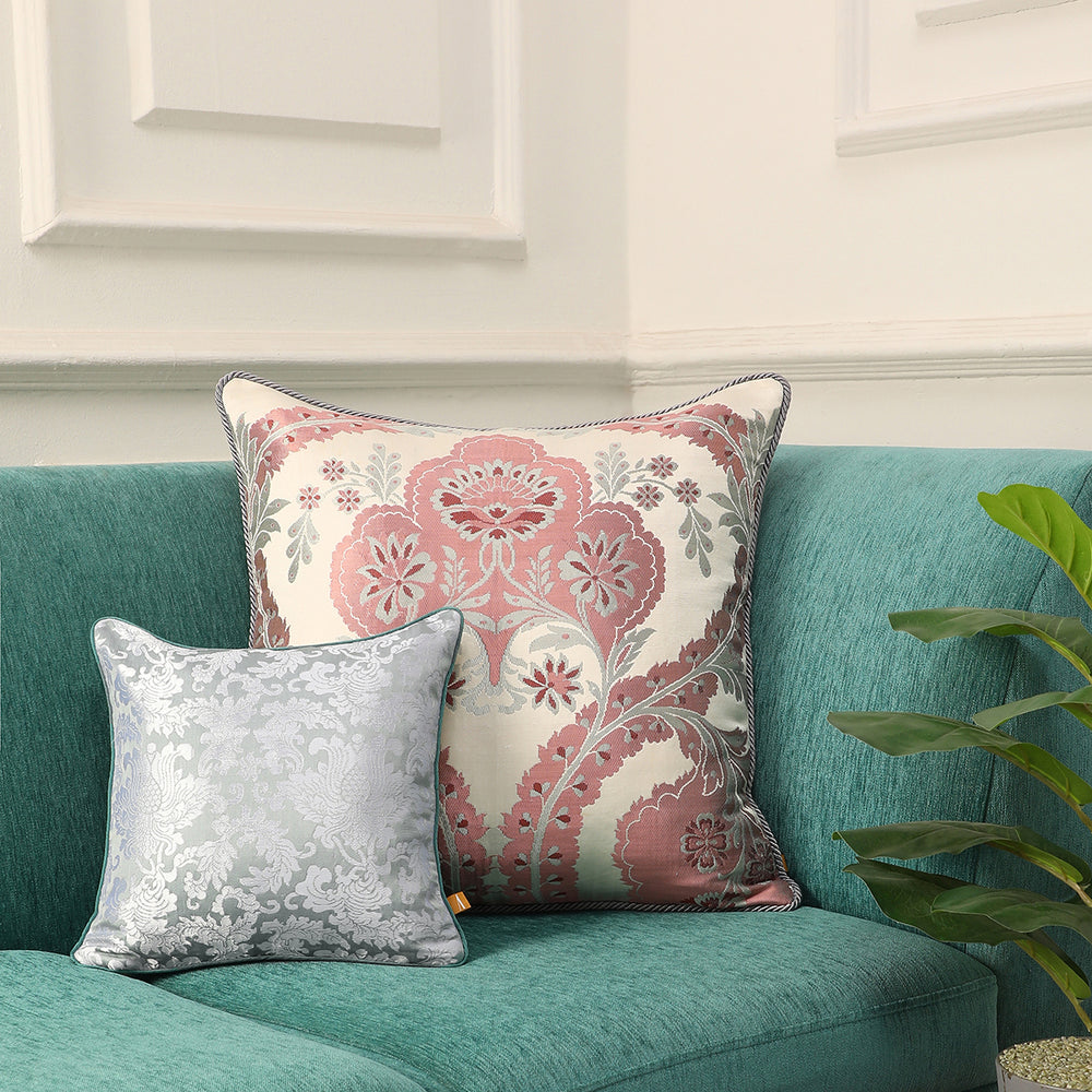 
                
                    Load image into Gallery viewer, Sarla Silver Cushion Cover
                
            