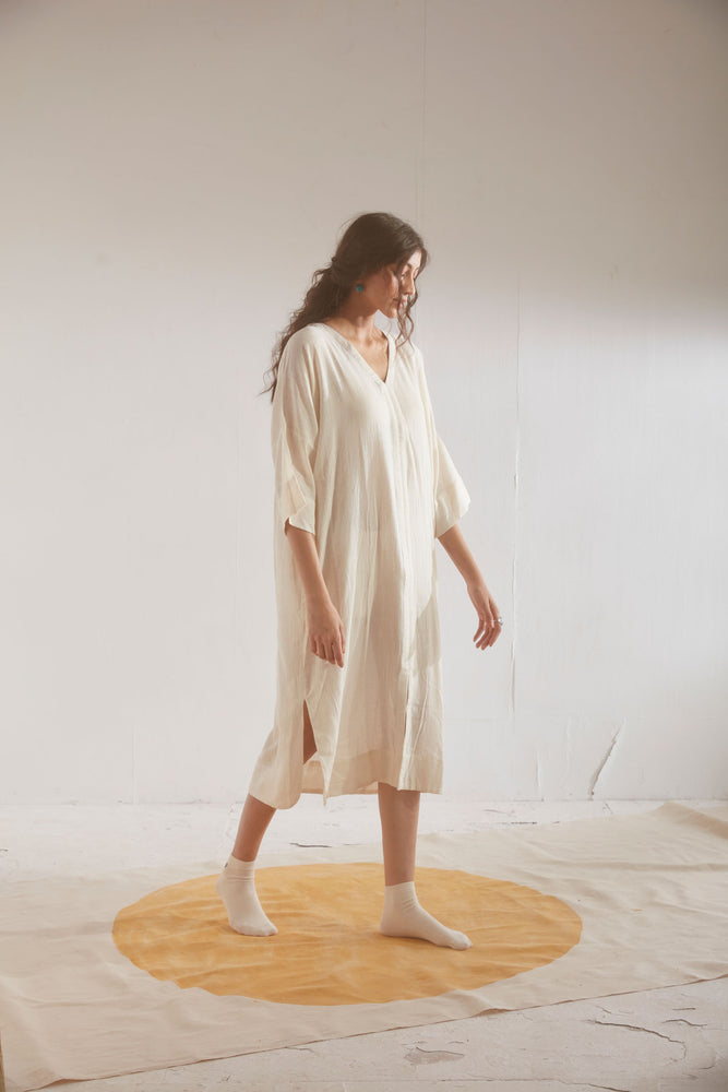 Modern Kaftan in Salt