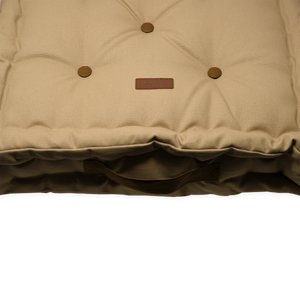 Acrylic Coated Floor Cushion - Kyoko - Sand