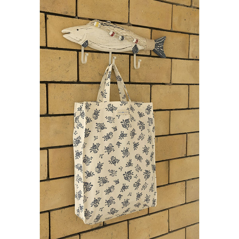 Shopping Bag - English Rose - Cream