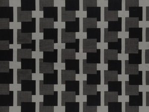 Squares - Black and Grey on White