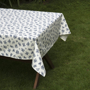 Acrylic Coated Table Cloth - English Rose - Cream