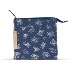 Wash Bag Tall - English Rose - Navy