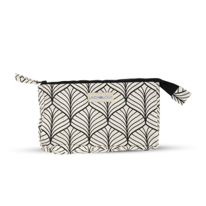 Makeup Bag Big - Abstract - White