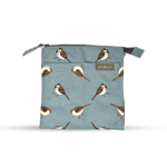Wash Bag Tall - Sparrows - Cameo Blue