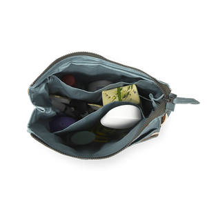 Wash Bag Tall - Sparrows - Cameo Blue