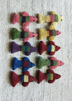 Hand-Knit Fish
