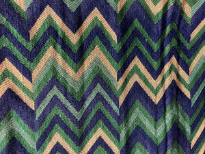 
                
                    Load image into Gallery viewer, Blue and Aqua Colourful Chevron - Woven
                
            