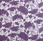 Carnations - Purples on White