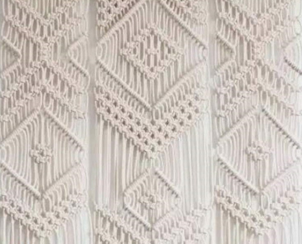 
                
                    Load image into Gallery viewer, Macrame Wall Hanging
                
            