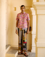 Pink Opal Half Sleeve Shirt
