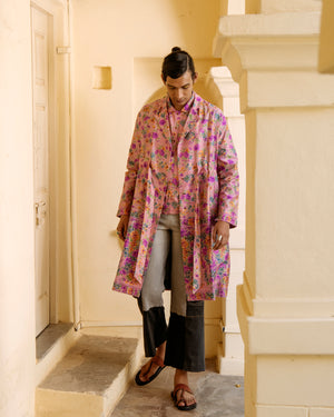 
                
                    Load image into Gallery viewer, Pink Opal Long Jacket
                
            