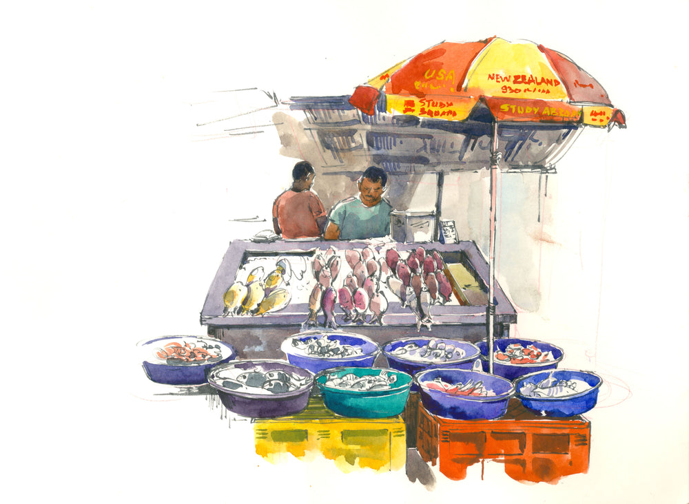 Fish Shop, Fort Kochi