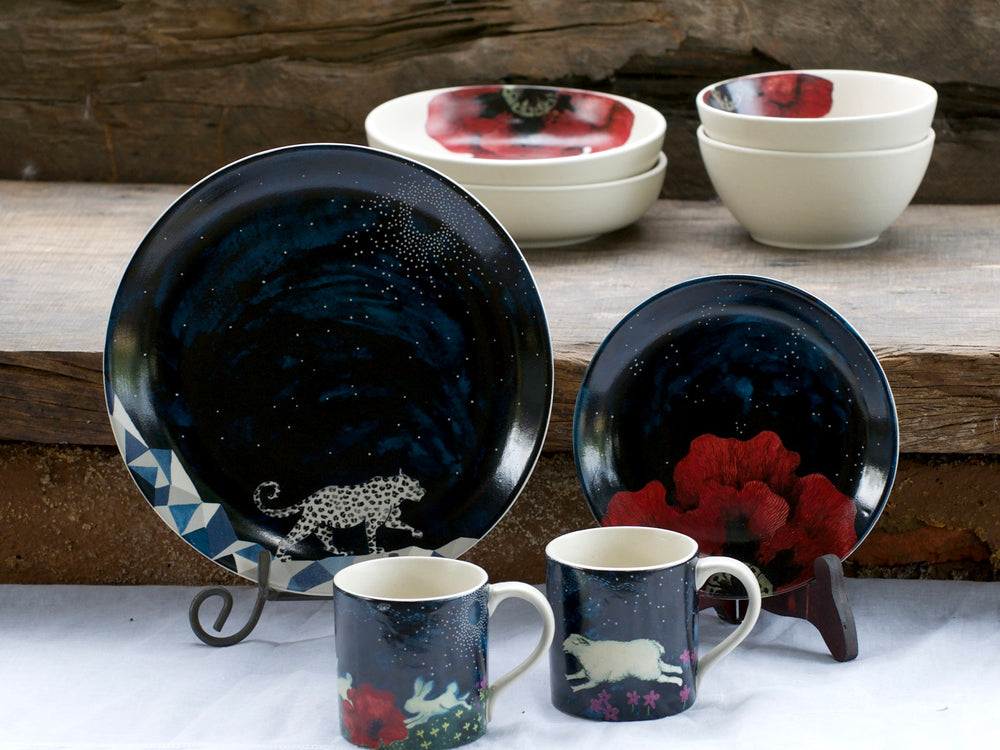 Midnight in Mashobra Tara Mugs (Set of 2)