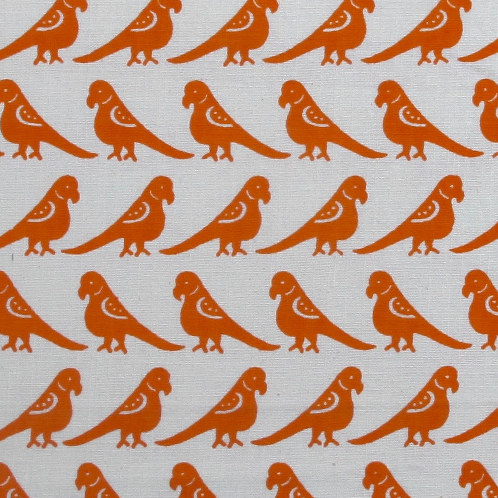 
                
                    Load image into Gallery viewer, Parrots - Orange on White
                
            