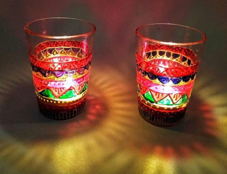 Candle Holders - Multicolor